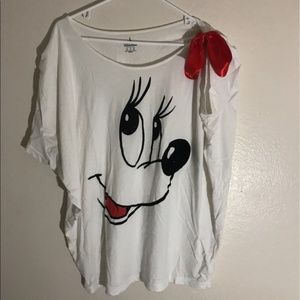 Minnie Disney Slouchy Shirt